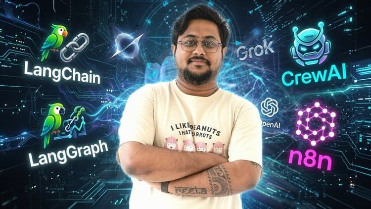 Agentic AI Masters 2026: LangChain, LangGraph & CrewAI